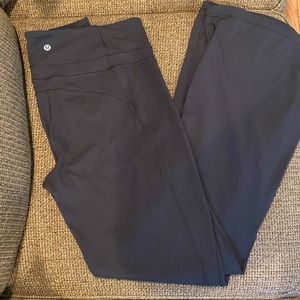 lululemon athletica Black Boot Cut Pants